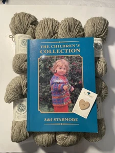A&J Starmore Kit: Children's Secret Garden Coat(Size: 2-3,4-5) w/Bonus Elephants - Picture 1 of 13