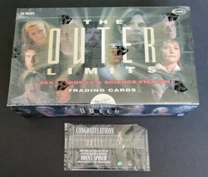 Outer Limits Sex Cyborgs & Science Fiction Trading Card Box +costume card Spiner - Picture 1 of 11
