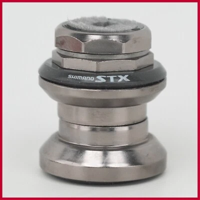 NOS SHIMANO STX HP-MC31 HEADSET 1+1/8 VINTAGE THREADED MOUNTAIN BIKE GREY GRAY - Image 1 of 4