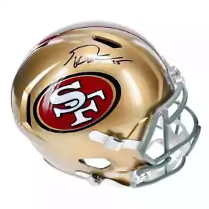 George Kittle Autographed San Francisco 49ers Full Size Speed Helmet BAS Signed - Picture 1 of 7