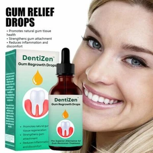 Dentizen Gum Regrowth Drops 30ml Treatment Natural For Oral-Care Resto 🔥 - Picture 1 of 17