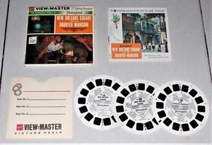 View Master DISNEYLAND NEW ORLEANS SQUARE and the HAUNTED MANSION A 180 GAF - Bild 1 von 1