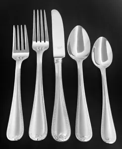 LENOX Stainless VINTAGE JEWEL FROSTED Flatware CHOICE Korea YOU CHOOSE THE PIECE - Picture 1 of 6