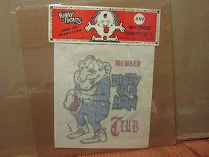 Member Dirty Ole Man Club T-Shirt Bügelbild Transfer für Tee Vintage #78 - Bild 1 von 2