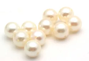 5MM PEARLS EXTRA PEARLS FOR YOUR ADD ON PEARL (10) A FAMILY TRADITION - Picture 1 of 1