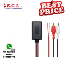 Universal Car Bluetooth Verbindung Stereo Adapter mit Wireless Cable Cinch - Bild 1 von 1