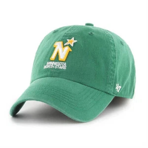 Cappello Minnesota North Stars Verde Logo '47 Pulizia Regolabile - Foto 1 di 2