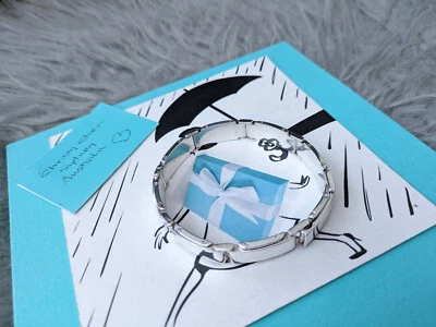 100% Genuine Tiffany & Co metropolis screw studs men bracelet - sterling silver - Image 1 of 4