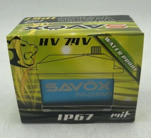 Servo digital Savox impermeable quinta escala #1P67 HV 74 - SW-0240MG - Imagen 1 de 6