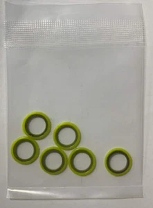 Gearcase Drain Plug Seal 6 Pack For Mercury Marine/Mercruiser Drives 300 Verados - Picture 1 of 4