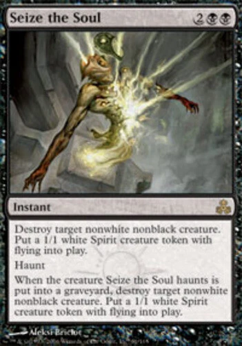 Seize the Soul ~ Moderately Played Guildpact MTG Magic UltimateMTG Black Card - Image 1 of 1