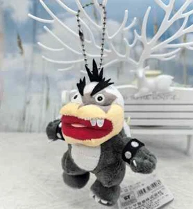 Super Mario Bros. Morton Koopa 4" Keychain Pendant Plush Toy Bag Key Chain Charm - Picture 1 of 5