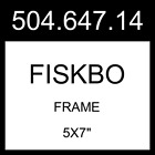LOT OF 2 - NEW IKEA FISKBO Frame Light Pink 5x7" 504.647.14