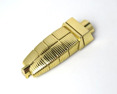 Transformers D-311 Black Zarak Gold Chrome Leg Guard  G1 Japan Vintage Accessory - Image 1 of 2