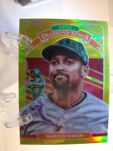 2020 Panini Donruss Optic Lime Green Baseball #10 Marcus Semien DK  (68481)