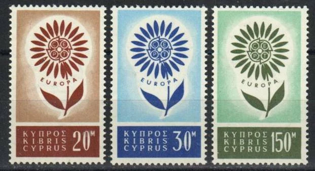 Cyprus Stamp 244-246  - 64 Europa - Image 1 of 1