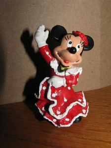 Disney Bullyland Minnie Mouse Figure 3" Made in Germany Handpainted - Picture 1 of 7