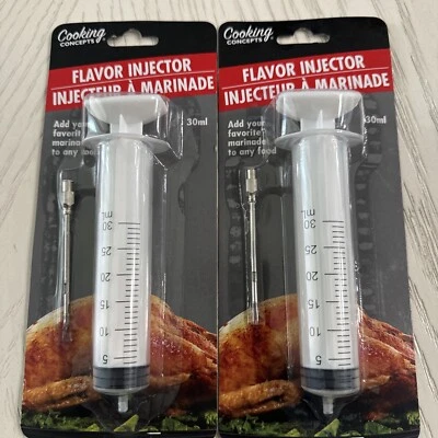 Set Of 2  Flavour  Injector Marinade Syringe  L#3 - Image 1 of 4
