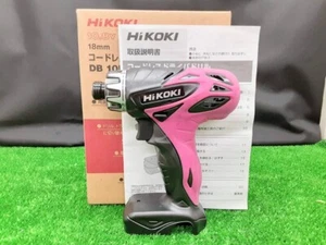 HIKOKI HITACHI DB10DL(NN) 10.8V Cordless Driver drill Tool New Body Only Purple - Picture 1 of 9