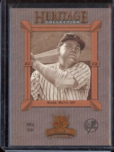 2002 Donruss Diamond Kings Heritage Collection #HC25 Babe Ruth - Picture 1 of 1