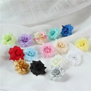 50X Rose Artificial Flower Heads Silk Bulk Party Wedding Fake Bouquet Home Decor - Picture 1 of 24