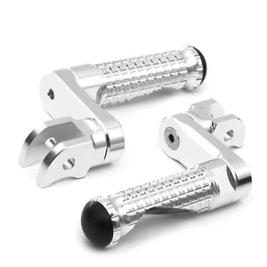 Silver Silver MPRO Front 40mm Lowering Foot Pegs For GSX1250FA 10-13 14 15 16 17 - Foto 1 di 7