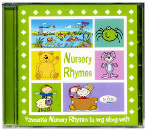 Nursery Rhymes CD  Favourite children's songs Kids nursery rhymes NEW & WRAPPED