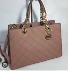 Brand New -- Michael Kors Cynthia Medium Satchel Saffiano Leather Ballet Pink