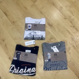 Stock & Hank Men's T Shirt Available in different Design, Colour & Sizes Cotton - Picture 1 of 25
