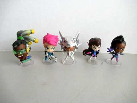 Overwatch Figures Cute But Deadly Series 3 Jackal Pharah Lucio Zarya Sombra D.Va Cover