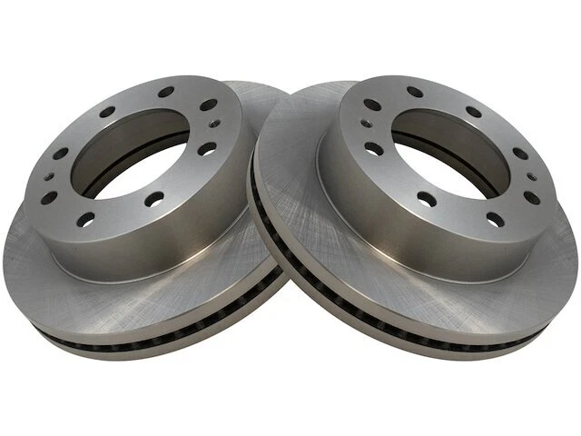 Front TRQ Brake Rotor Set fits GMC Savana 2500 2003-2020 92MBNK - Image 1 of 1