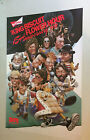 Vintage Radio Network Poster Pin-Up DIR Rock Star Collage Budweiser Flower Hour
