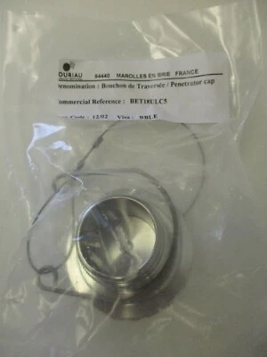 SOURIAU PENETRATOR CAP; BET18ULC5 STAINLESS STEEL SCREWED CAP WITH CORD  - Image 1 of 4