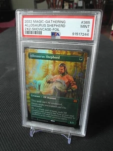 Allosaurus Shepherd FOLIE - Double Masters - bewertet PSA 9 NEUWERTIG - MTG Magic - Bild 1 von 3