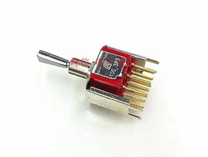 1003P3 W# Soporte 13 Pin/9 Pin Interruptor de perilla de 3 posiciones Interruptor de pie basculante - Imagen 1 de 2
