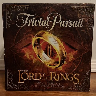 El Señor de los Anillos Película Trilogía Trivial Pursuit Juego de Mesa Foto 1 de 4