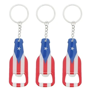 Purto Rico Bier Flaschenöffner Schlüsselanhänger - 3er Set - Bierdose - Bild 1 von 3