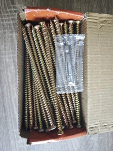 Atlas CSK Betonschraube 100 Stück M7,5 x 152 mm Schrauberbit enthalten - Bild 1 von 7