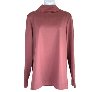 Top Two Bits Equestrian para mujer The Mockneck rosa talla extra grande montar caballos - Imagen 1 de 7
