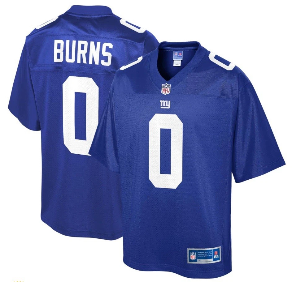 Camiseta deportiva oficial del juego de la NFL New York Giants #0 Nike Royal 2025 para hombre Foto 1 de 2