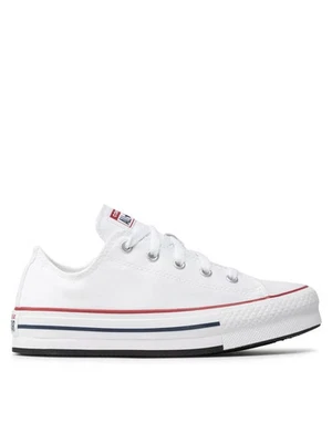Converse Chuck Taylor All Star Lift, Sneaker Platform - Bianco - Immagine 1 di 4