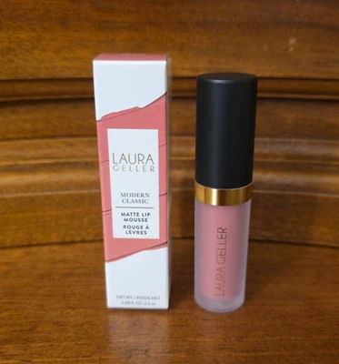 Mousse labial mate Laura Geller, beige desnudo, 0,08 oz--NUEVA EN CAJA Foto 1 de 4