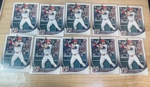 Dylan Crews 2025 Topps #42 Lot x10 RC Rookie Nationals - Bild 1 von 1