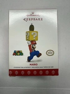2017 Hallmark Keepsake Ornament Super Mario Brothers Mario Nintendo NIB B33 - Picture 1 of 4