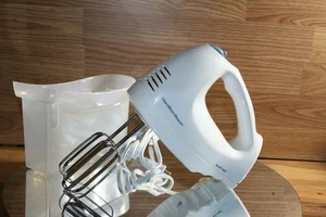 Genuine Hamilton Beach M34 White 60Hz 1.8A Household Bowl Rest Mixer tested EWC - Picture 1 of 12