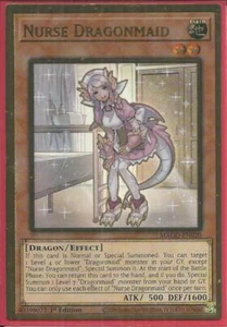 Yugioh - Nurse Dragonmaid *Premium Gold Rare* MAGO-EN020 (NM) - Picture 1 of 1