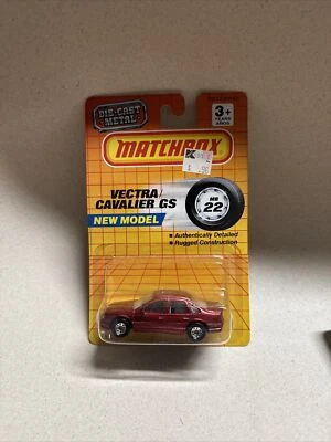Vintage 2000 Matchbox Vectra Cavalier GS New Model MB22 1/64  DieCast  #1722 - Image 1 of 4