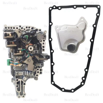 For 2012-2016 Nissan Altima 2.5L USA JF016E Valve Body W/Solenoids & Filter Kit Foto 1 de 4