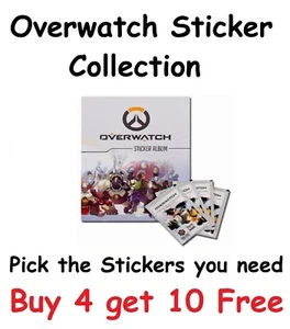 Overwatch Blizzard Sticker Collection pick the stickers you need - Picture 1 of 3