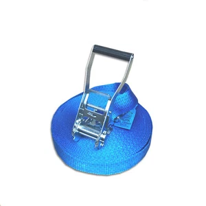 Spanngurt Poolgurt 5to 50mm 20m Basis-Ratsche 1-teilig blau /MADE IN GERMANY - Picture 1 of 1